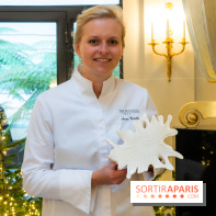 La bûche de Noël Hespéridée du Peninsula Paris 2024 et galette des rois 2025 -  A7C2263
