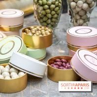 La bûche coffrets de Noël en trompe l'œil de Ladurée 2024 par Julien Alvarez et les créations de fête -  A7C2286