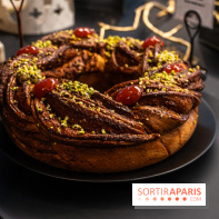 Les bûches de Noël de Jeffrey Cagnes 2024 - photos -  galette des rois 2025