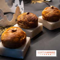 Les bûches de Noël de Jeffrey Cagnes 2024 - photos -  galette des rois 2025