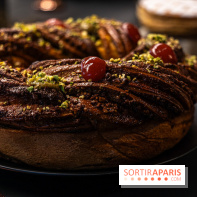 Les bûches de Noël de Jeffrey Cagnes 2024 - photos -  galette des rois 2025