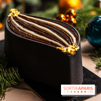 Les bûches de Noël de Jeffrey Cagnes 2024 - photos -  Vaniglia : Bûche Signature