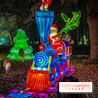 L'Odyssée Lumineuse 2024, le parcours de lumières au Parc Floral - les photos - Père Noël