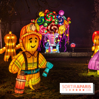 L'Odyssée Lumineuse 2024, le parcours de lumières au Parc Floral - les photos -  pain d'épice