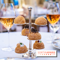 Le tea time Impérial de Noël du Ritz Paris, l'expérience exceptionnelle - les photos -  gougères