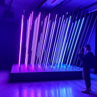 Pulse : nos photos de l'exposition immersive son et lumière à la Gaité Lyrique - IMG 2026