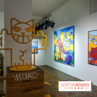 M. Chat, nos photos de son expo à la Galerie Brugier-Rigail