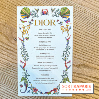 Le café éphémère Dior pour Noël 2024