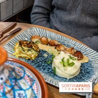 Inalis, le restaurant bistronomique à Fontainebleau - Seine-et-Marne 77 - Photos -  Saint-Jacques et purée de panais