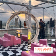 Bulle de rêves : la terrasse d'hiver du restaurant George au sommet du Centre Pompidou