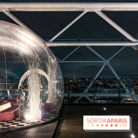 Bulle de rêves : la terrasse d'hiver du restaurant George au sommet du Centre Pompidou