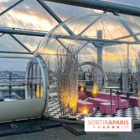 Bulle de rêves : la terrasse d'hiver du restaurant George au sommet du Centre Pompidou - 2
