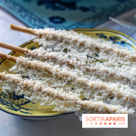 Café Ginori à Paris - tea time et apéritivo Place Vendôme - gressin parmigiano