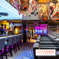 Pink Koï Paris - restaurant japonais -  salle - bar