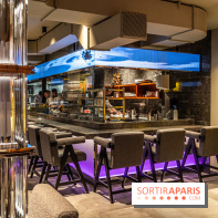 Pink Koï Paris - restaurant japonais -  comptoir cuisine