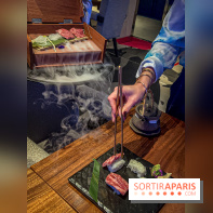 Pink Koï Paris - restaurant japonais - Wagyu sushi