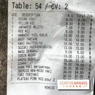 Pink Koï Paris - restaurant japonais - Note 