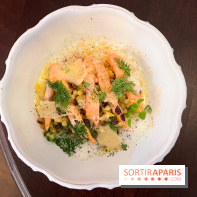 L'Almanach Montmartre - Fregola sarda saumon