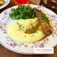 Bistrot Darsy - Saucisse au couteau purée