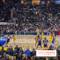 NBA Paris Games - basket spurs pacers accor arena