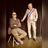 "Votez Pipault" : une comédie satirique au Paris de l'Humour à Belleville, un vendredi sur deux - IMG 0224