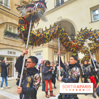 Défilé du Nouvel An Lunaire-Chinois Faubourg Saint-Honoré  - fotor 1738761941191