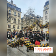 Défilé du Nouvel An Lunaire-Chinois Faubourg Saint-Honoré  - IMG20250205131128