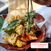 Hokusai - restaurant japonais fusion - Paris 16e - les photos  -  Tempura de légumes