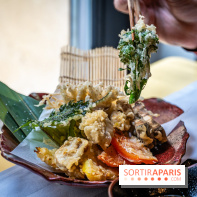 Hokusai - restaurant japonais fusion - Paris 16e - les photos  -  Tempura de légumes