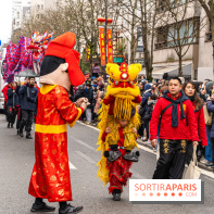 Défilé du Nouvel an Lunaire - Chinois 2025 Paris 13e - les photos