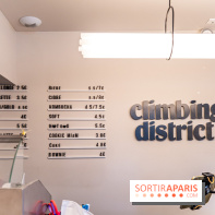 Climbing District Sèvres-Lecourbe, la salle d'escalade dans l'ancienne église Sainte-Rita dans le 15e -  A7C2072