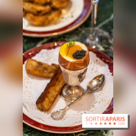 Le Bistro des Livres, le restaurant français pour les amoureux des bouquins -  oeuf à la coque