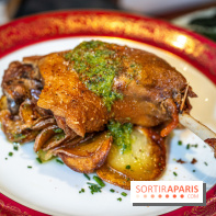 Le Bistro des Livres, le restaurant français pour les amoureux des bouquins -  canard confit