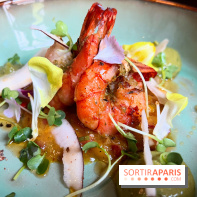 Jamrock - Crevettes, salsa mangue