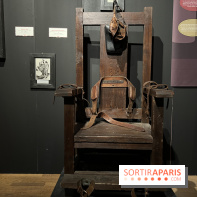 Serial Killer l'Exposition à Paris - Chaise électrique