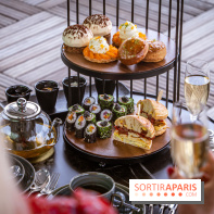 Le tea time éphémère face à la Tour Eiffel au Pullman - A7C02504