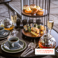 Le tea time éphémère face à la Tour Eiffel au Pullman - A7C02497