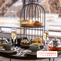 Le tea time éphémère face à la Tour Eiffel au Pullman