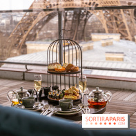 Le tea time éphémère face à la Tour Eiffel au Pullman