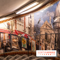 Station Abbesses - métro parisien - A7C02732