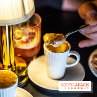 Monsieur Claude, le restaurant par Danny Khezzar à Rueil dans le 92 - CAPPUCCINO DE POMME DE TERRE Purée de pomme de terre, siphon de pain grillé