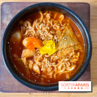 Hanwoo Korean Cafe & Bar - Ramen aux tteokbokki (Rabokki)