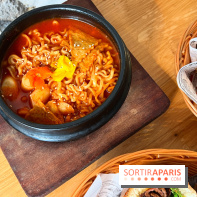 Hanwoo Korean Cafe & Bar - Ramen aux tteokbokki (Rabokki)