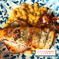 Ypseli - Calamars et pois chiches