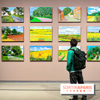 David Hockney : la plus grande exposition retrospective de l'artiste à la Fondation Louis Vuitton - IMG 8519 jpg