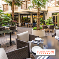 Pimpan, nouveau restaurant à Paris dans le Quartier Latin – Cuisine française moderne à Dame des Arts - terrasse