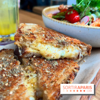 Amanie - Grilled cheese au zaatar