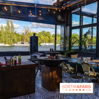 Quai Ouest en mode estivale avec terrasse et barbecue