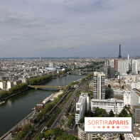 Ballon de Paris au parc André-Citroën : nos photos du vol à bord de l'aéronef -  visuel Paris - vue aérienne Paris - vue toit Paris
