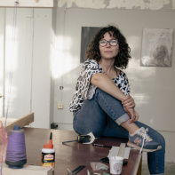 Ventsislav Yankoff - 11 Gergana Runkel in her Studio CJC Center